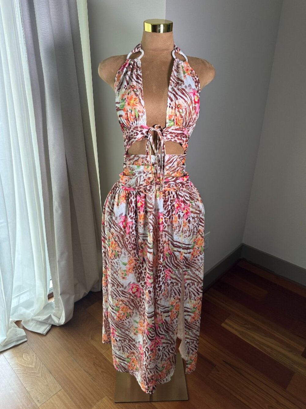 Pink Design Dress